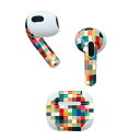 AirPods 第3世代 専用 デザインスキンシール airpods 3 用 エアポッド 3 用 第三世代(2021)対応 2枚入り 各2枚セット イヤホン カ...