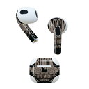 AirPods 第3世代 専用 デザインスキンシール airpods 3 用 エアポッド 3 用 第三世代(2021)対応 2枚入り 各2枚セット イヤホン カ...