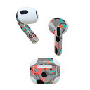 AirPods 第3世代 専用 デザインスキンシール airpods 3 用 エアポッド 3 用 第三世代(2021)対応 2枚入り 各2枚セット イヤホン カ...