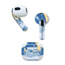 AirPods 第3世代 専用 デザインスキンシール airpods 3 用 エアポッド 3 用 第三世代(2021)対応 2枚入り 各2枚セット イヤホン カ...