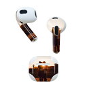 AirPods 第3世代 専用 デザインスキンシール airpods 3 用 エアポッド 3 用 第三世代(2021)対応 2枚入り 各2枚セット イヤホン カバー デコレーション アクセサリー デコシール 012400 人物 写真 景色(2)