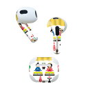AirPods 第3世代 専用 デザインスキンシール airpods 3 用 エアポッド 3 用 第三世代(2021)対応 2枚入り 各2枚セット イヤホン カバー デコレーション アクセサリー デコシール 012859 ひな祭り 和 節句