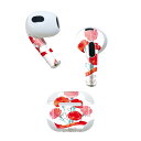 AirPods 第3世代 専用 デザインスキンシール airpods 3 用 エアポッド 3 用 第三世代(2021)対応 2枚入り 各2枚セット イヤホン カ...