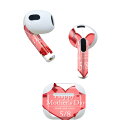 AirPods 第3世代 専用 デザインスキンシール airpods 3 用 エアポッド 3 用 第三世代(2021)対応 2枚入り 各2枚セット イヤホン カ...