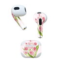 AirPods 第3世代 専用 デザインスキンシール airpods 3 用 エアポッド 3 用 第三世代(2021)対応 2枚入り 各2枚セット イヤホン カ...