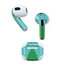AirPods 第3世代 専用 デザインスキンシール airpods 3 用 エアポッド 3 用 第三世代(2021)対応 2枚入り 各2枚セット イヤホン カバー デコレーション アクセサリー デコシール 013708 クリスマス ツリー
