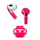 AirPods 第3世代 専用 デザインスキンシール airpods 3 用 エアポッド 3 用 第三世代(2021)対応 2枚入り 各2枚セット イヤホン カ...
