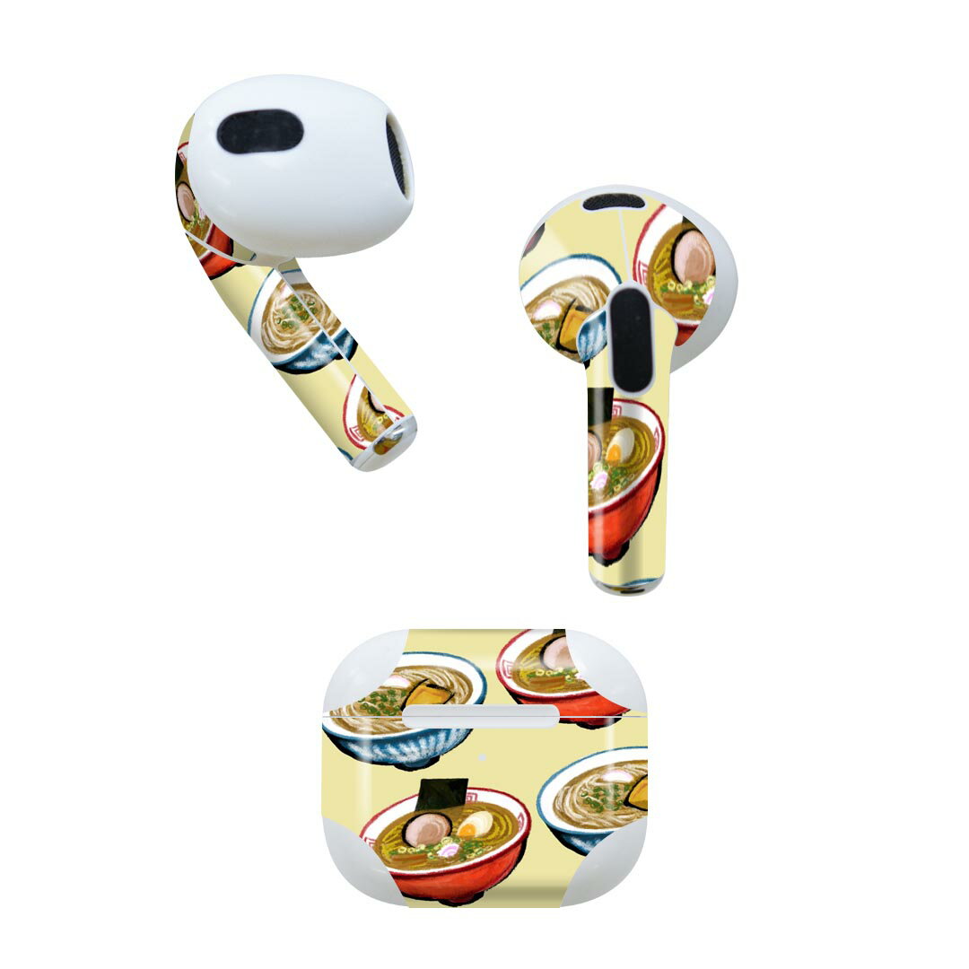 AirPods 第3世代 専用 デザインスキンシール airpods 3 用 エアポッド 3 用 第三世代（2021）対応 2枚..