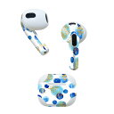 AirPods 第3世代 専用 デザインスキンシール airpods 3 用 エアポッド 3 用 第三世代(2021)対応 2枚入り 各2枚セット イヤホン カ...