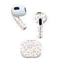 AirPods 第3世代 専用 デザインスキンシール airpods 3 用 エアポッド 3 用 第三世代(2021)対応 2枚入り 各2枚セット イヤホン カバー デコレーション アクセサリー デコシール 014093 ひな祭り お祝い