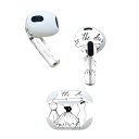 AirPods 第3世代 専用 デザインスキンシール airpods 3 用 エアポッド 3 用 第三世代(2021)対応 2枚入り 各2枚セット イヤホン カ...