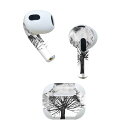 AirPods 第3世代 専用 デザインスキンシール airpods 3 用 エアポッド 3 用 第三世代(2021)対応 2枚入り 各2枚セット イヤホン カ...