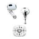 AirPods 第3世代 専用 デザインスキンシール airpods 3 用 エアポッド 3 用 第三世代(2021)対応 2枚入り 各2枚セット イヤホン カ...
