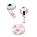 AirPods 第3世代 専用 デザインスキンシール airpods 3 用 エアポッド 3 用 第三世代(2021)対応 2枚入り 各2枚セット イヤホン カ...