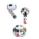 AirPods 第3世代 専用 デザインスキンシール airpods 3 用 エアポッド 3 用 第三世代(2021)対応 2枚入り 各2枚セット イヤホン カ...