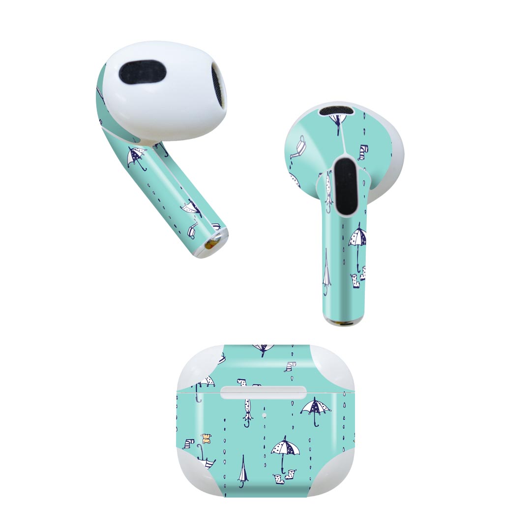 AirPods 第3世代 専用 デザインスキンシール airpods 3 用 エアポッド 3 用 第三世...