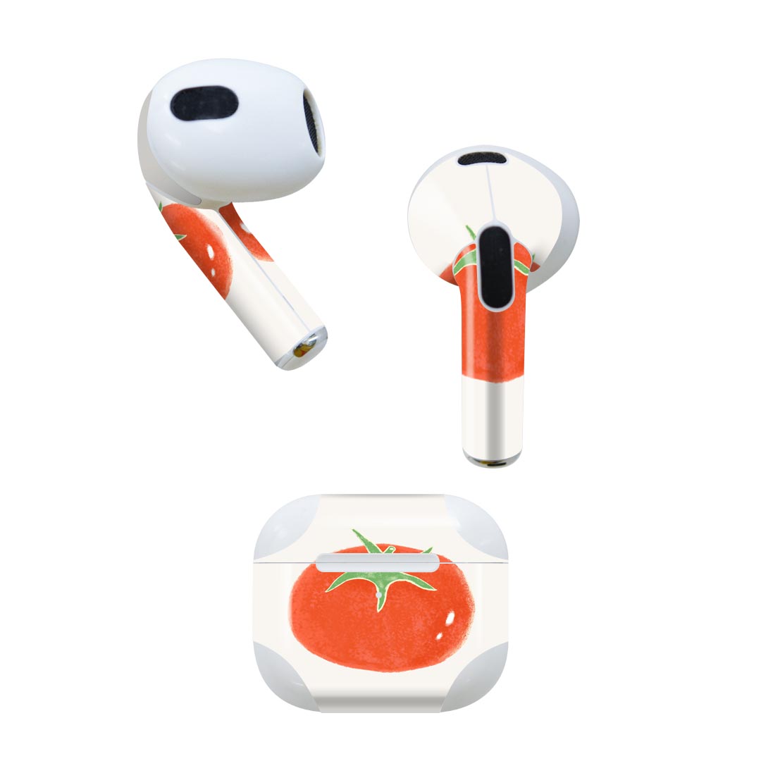 AirPods 第3世代 専用 デザインスキンシール airpods 3 用 エアポッド 3 用 第三世代（2021）対応 2枚..