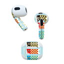 AirPods 第3世代 専用 デザインスキンシール airpods 3 用 エアポッド 3 用 第三世代(2021)対応 2枚入り 各2枚セット イヤホン カ...