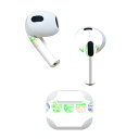 AirPods 第3世代 専用 デザインスキンシール airpods 3 用 エアポッド 3 用 第三世代(2021)対応 2枚入り 各2枚セット イヤホン カバー デコレーション アクセサリー デコシール 015400 1 イースター たまご とり うさぎ パステル