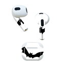 AirPods 第3世代 専用 デザインスキンシール airpods 3 用 エアポッド 3 用 第三世代(2021)対応 2枚入り 各2枚セット イヤホン カ...