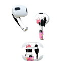 AirPods 第3世代 専用 デザインスキンシール airpods 3 用 エアポッド 3 用 第三世代(2021)対応 2枚入り 各2枚セット イヤホン カ...