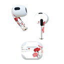AirPods 第3世代 専用 デザインスキンシール airpods 3 用 エアポッド 3 用 第三世代(2021)対応 2枚入り 各2枚セット イヤホン カ...