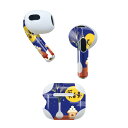 AirPods 第3世代 専用 デザインスキンシール airpods 3 用 エアポッド 3 用 第三世代(2021)対応 2枚入り 各2枚セット イヤホン カバー デコレーション アクセサリー デコシール 015834 月見 十五夜 うさぎ