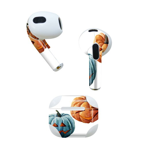 AirPods 第3世代 専用 デザインスキンシール airpods 3 用 エアポッド 3 用 第三世代(2021)対応 2枚入り 各2枚セット イヤホン カバー デコレーション アクセサリー デコシール 015839 ハロウィン かぼちゃ halloween AirPods 第3世代 専用 デザインスキンシール airpods 3 用 エアポッド 3 用 第三世代(2021)対応 2枚入り 各2枚セット イヤホン カバー デコレーション アクセサリー デコシール 015839 ハロウィン かぼちゃ halloween