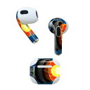 AirPods 第3世代 専用 デザインスキンシール airpods 3 用 エアポッド 3 用 第三世代(2021)対応 2枚入り 各2枚セット イヤホン カ...