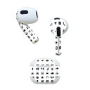 AirPods 第3世代 専用 デザインスキンシール airpods 3 用 エアポッド 3 用 第三世代(2021)対応 2枚入り 各2枚セット イヤホン カ...