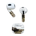 AirPods 第3世代 専用 デザインスキンシール airpods 3 用 エアポッド 3 用 第三世代(2021)対応 2枚入り 各2枚セット イヤホン カ...