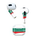 AirPods 第3世代 専用 デザインスキンシール airpods 3 用 エアポッド 3 用 第三世代(2021)対応 2枚入り 各2枚セット イヤホン カバー デコレーション アクセサリー デコシール 018407 国旗 bulgaria ブルガリア