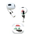 AirPods 第3世代 専用 デザインスキンシール airpods 3 用 エアポッド 3 用 第三世代(2021)対応 2枚入り 各2枚セット イヤホン カバー デコレーション アクセサリー デコシール 018853 国旗 iraq イラク(2)