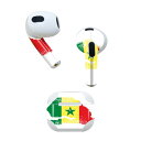AirPods 第3世代 専用 デザインスキンシール airpods 3 用 エアポッド 3 用 第三世代(2021)対応 2枚入り 各2枚セット イヤホン カ...