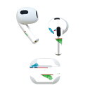 AirPods 第3世代 専用 デザインスキンシール airpods 3 用 エアポッド 3 用 第三世代(2021)対応 2枚入り 各2枚セット イヤホン カバー デコレーション アクセサリー デコシール 018980 国旗 uzbekistan ウズベキスタン(2)