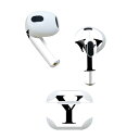 AirPods 第3世代 専用 デザインスキンシール airpods 3 用 エアポッド 3 用 第三世代(2021)対応 2枚入り 各2枚セット イヤホン カバー デコレーション アクセサリー デコシール 019558 フォント 文字 y アルファベット