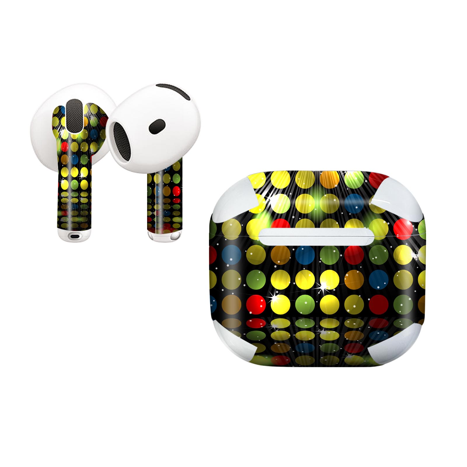 AirPods4 用 オシャレに着飾るデザインステッカー