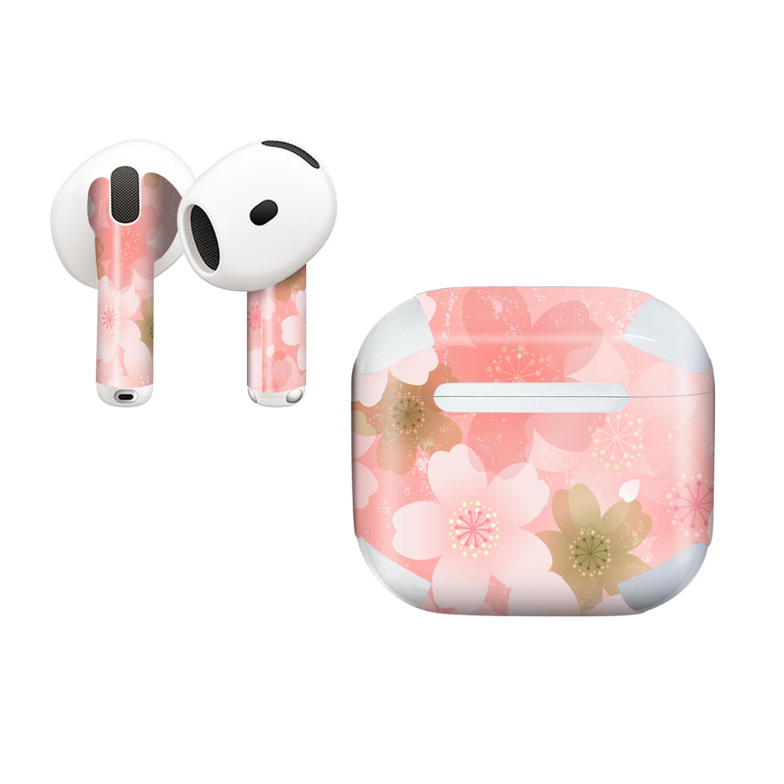 AirPods4 用 オシャレに着飾るデザインステッカー