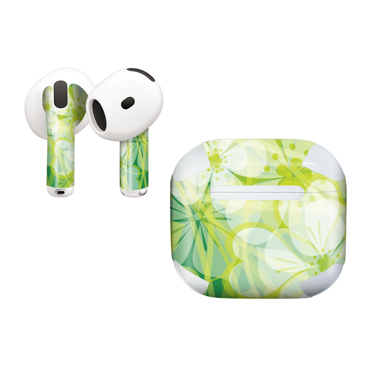 AirPods4 用 オシャレに着飾るデザインステッカー