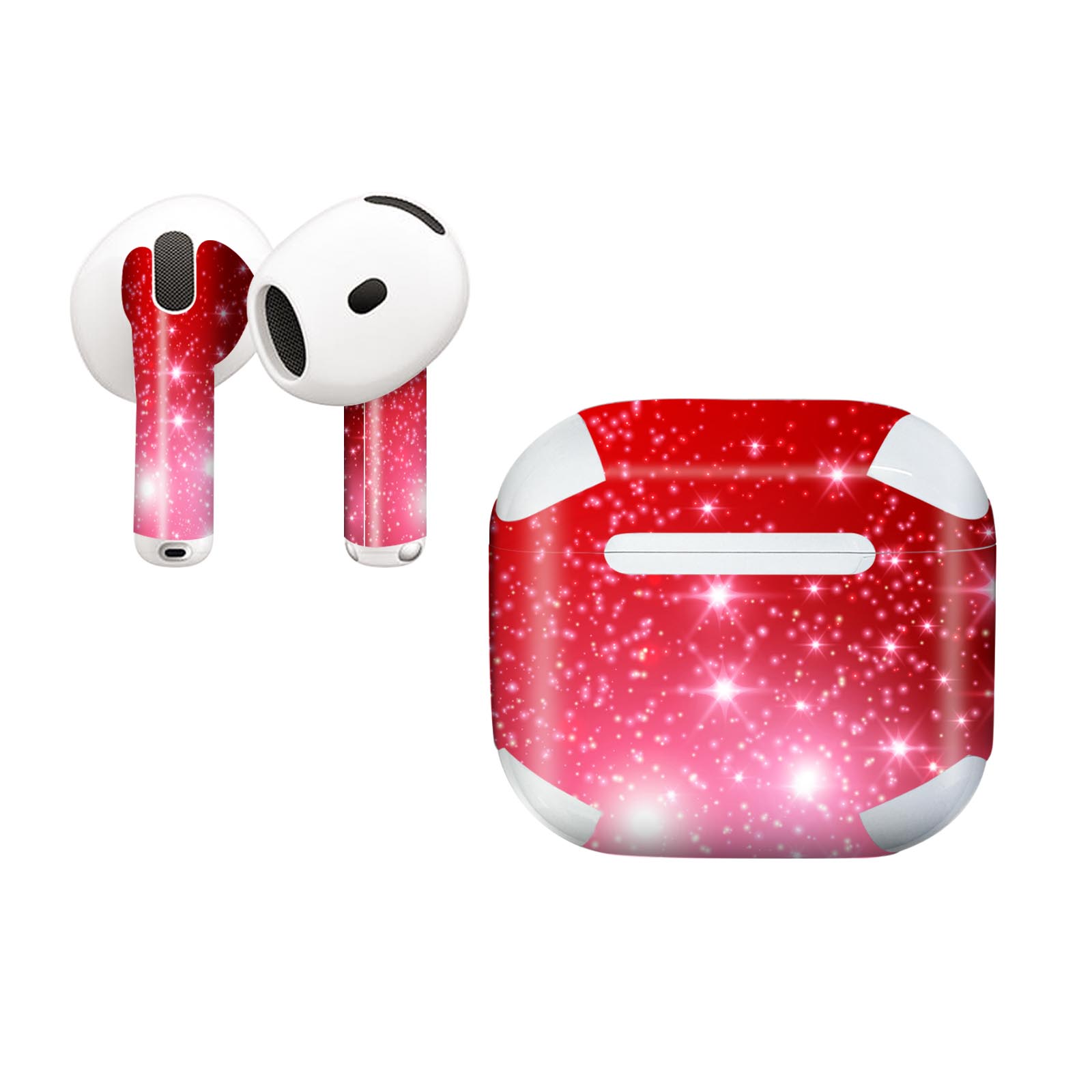 AirPods4 用 オシャレに着飾るデザインステッカー