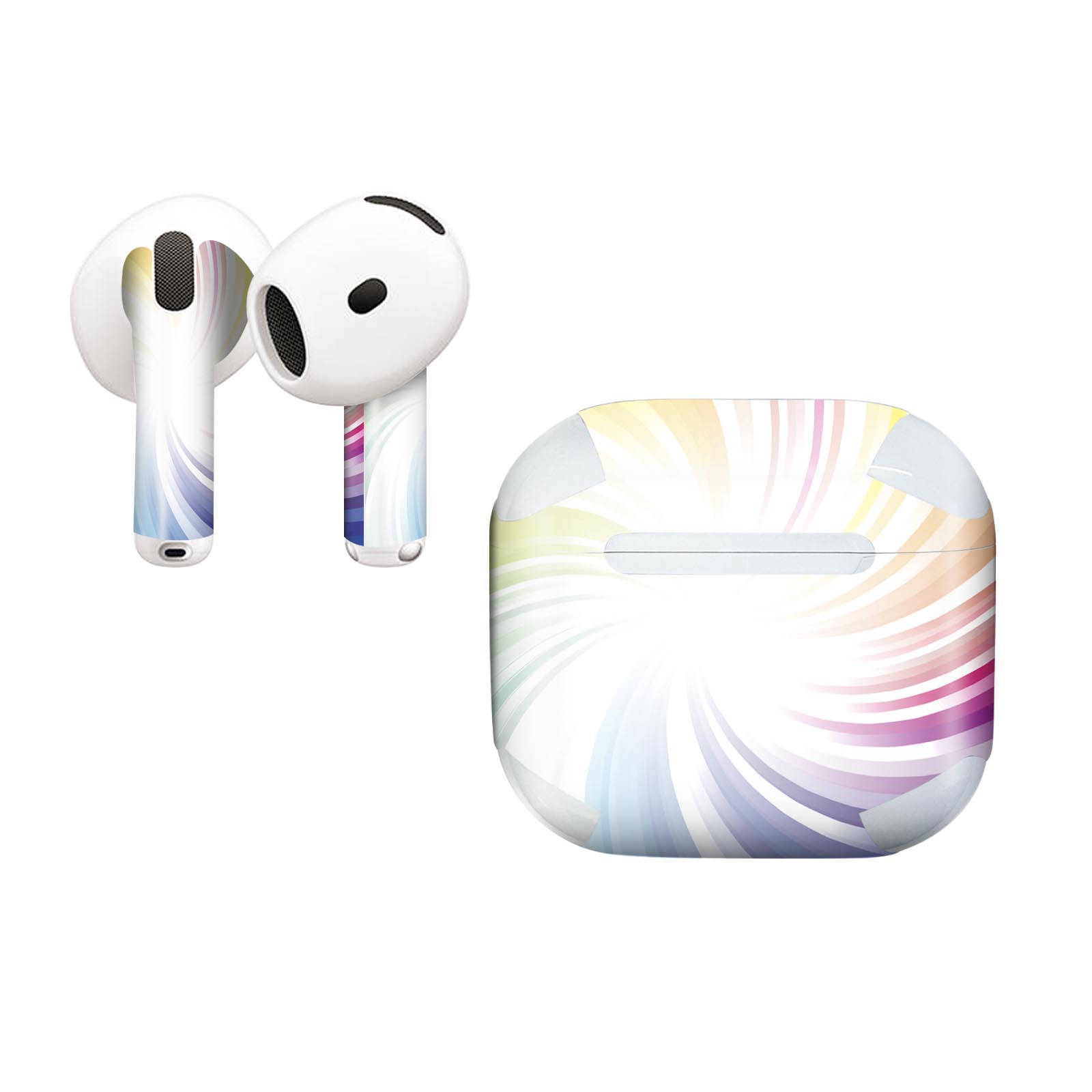 AirPods4 用 オシャレに着飾るデザインステッカー