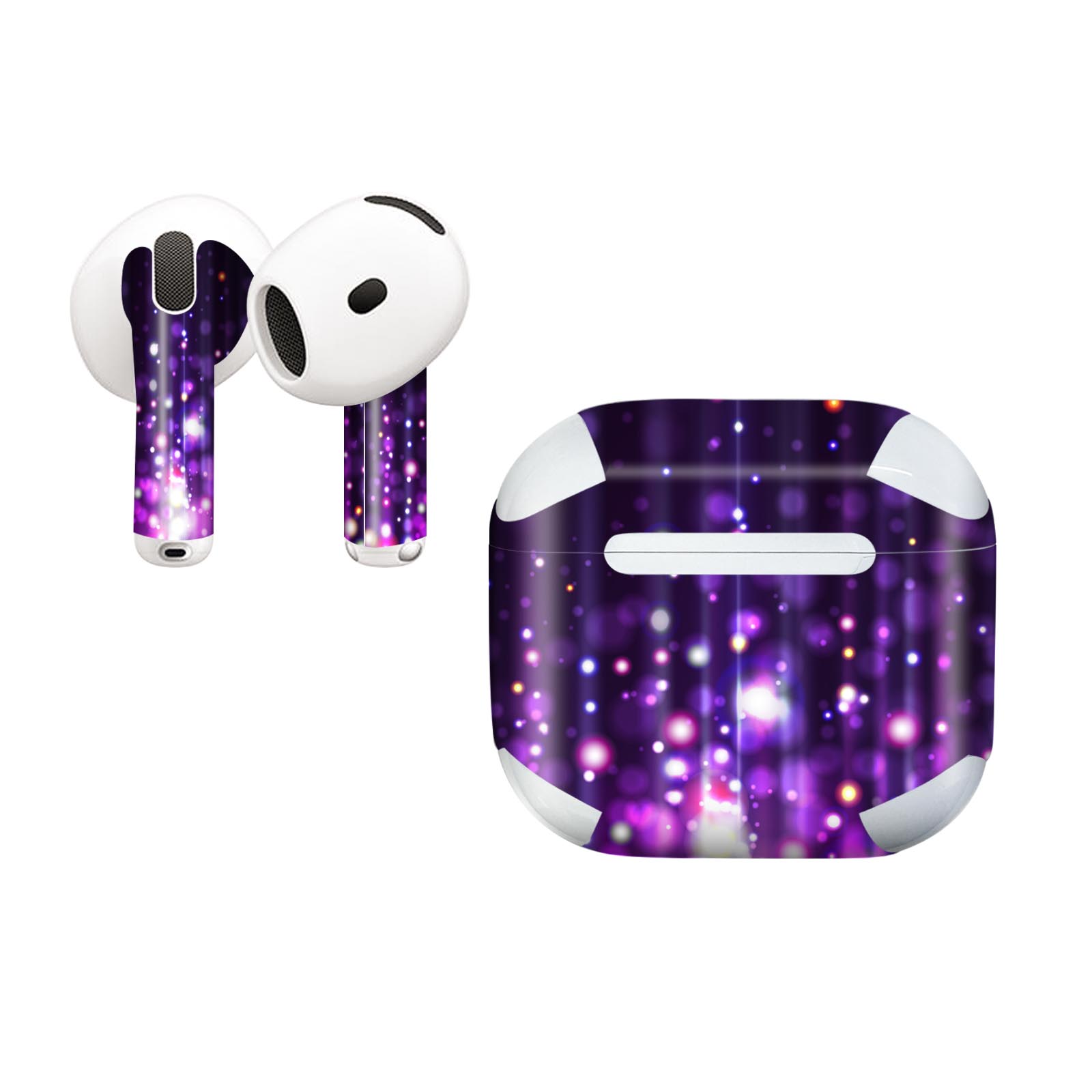 AirPods4 用 オシャレに着飾るデザインステッカー