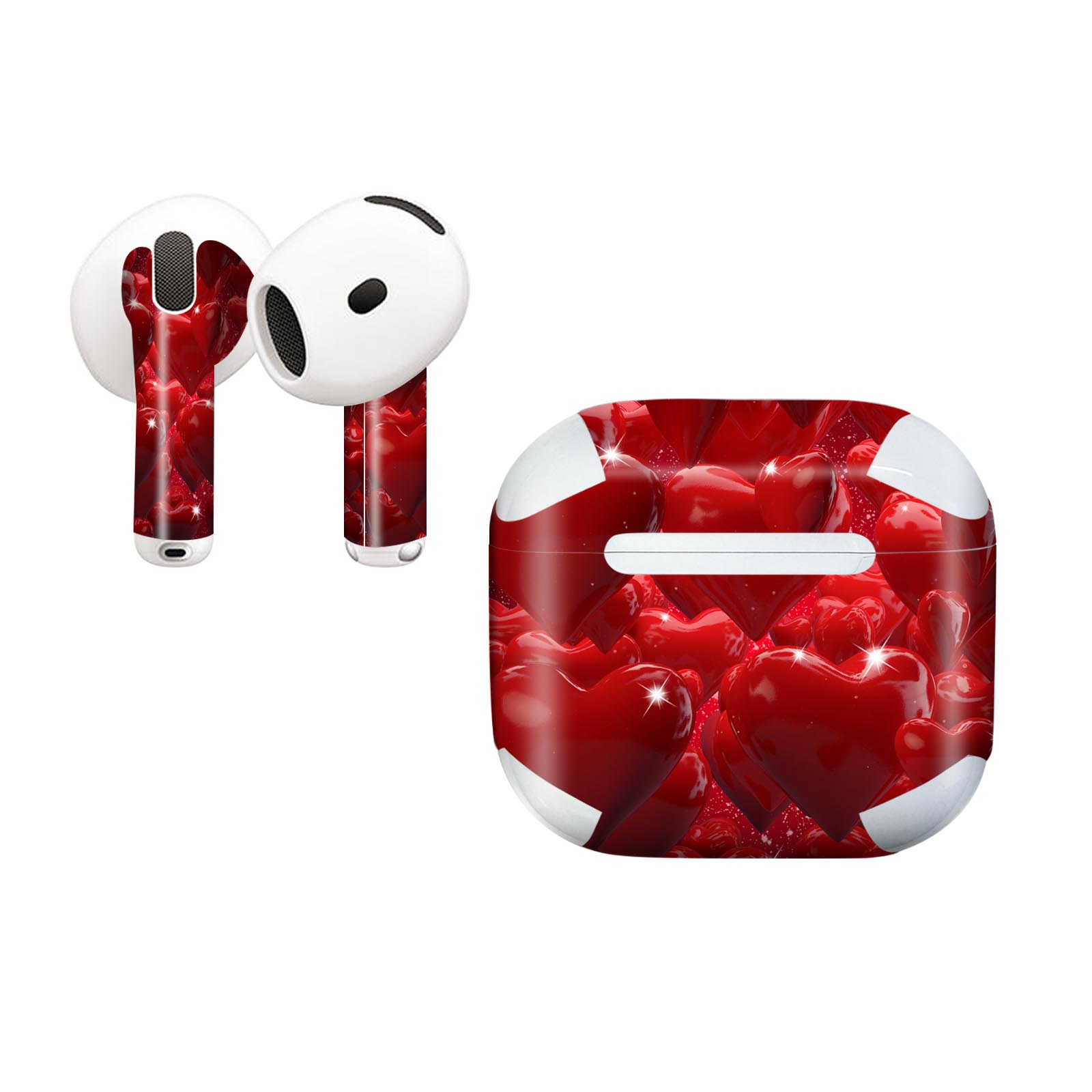 AirPods4 用 オシャレに着飾るデザインステッカー