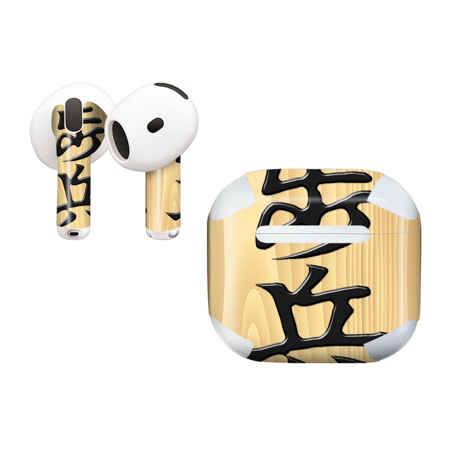 AirPods4 用 オシャレに着飾るデザインステッカー