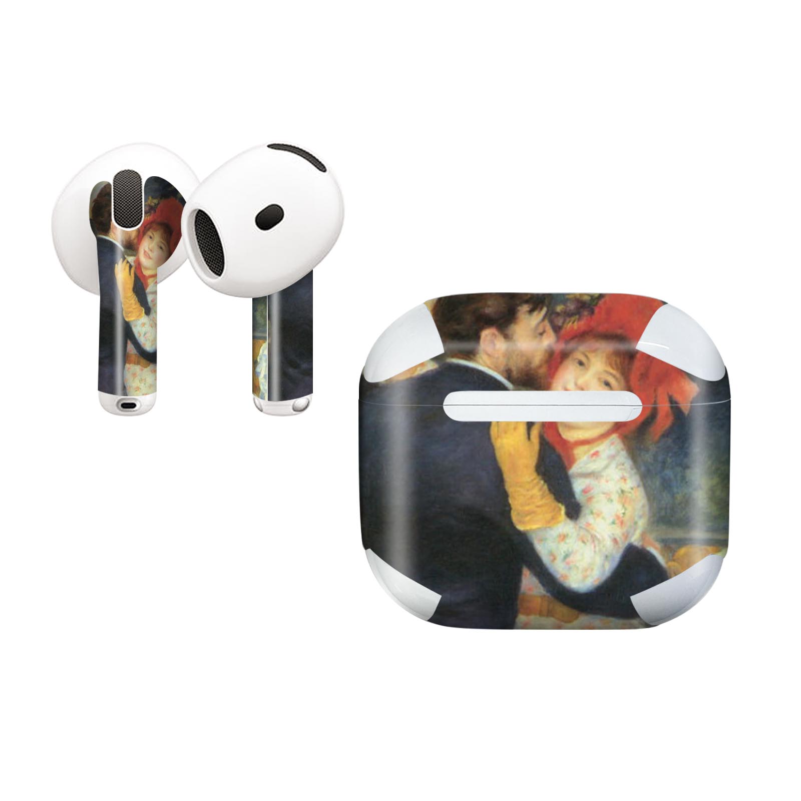 AirPods4 用 オシャレに着飾るデザインステッカー