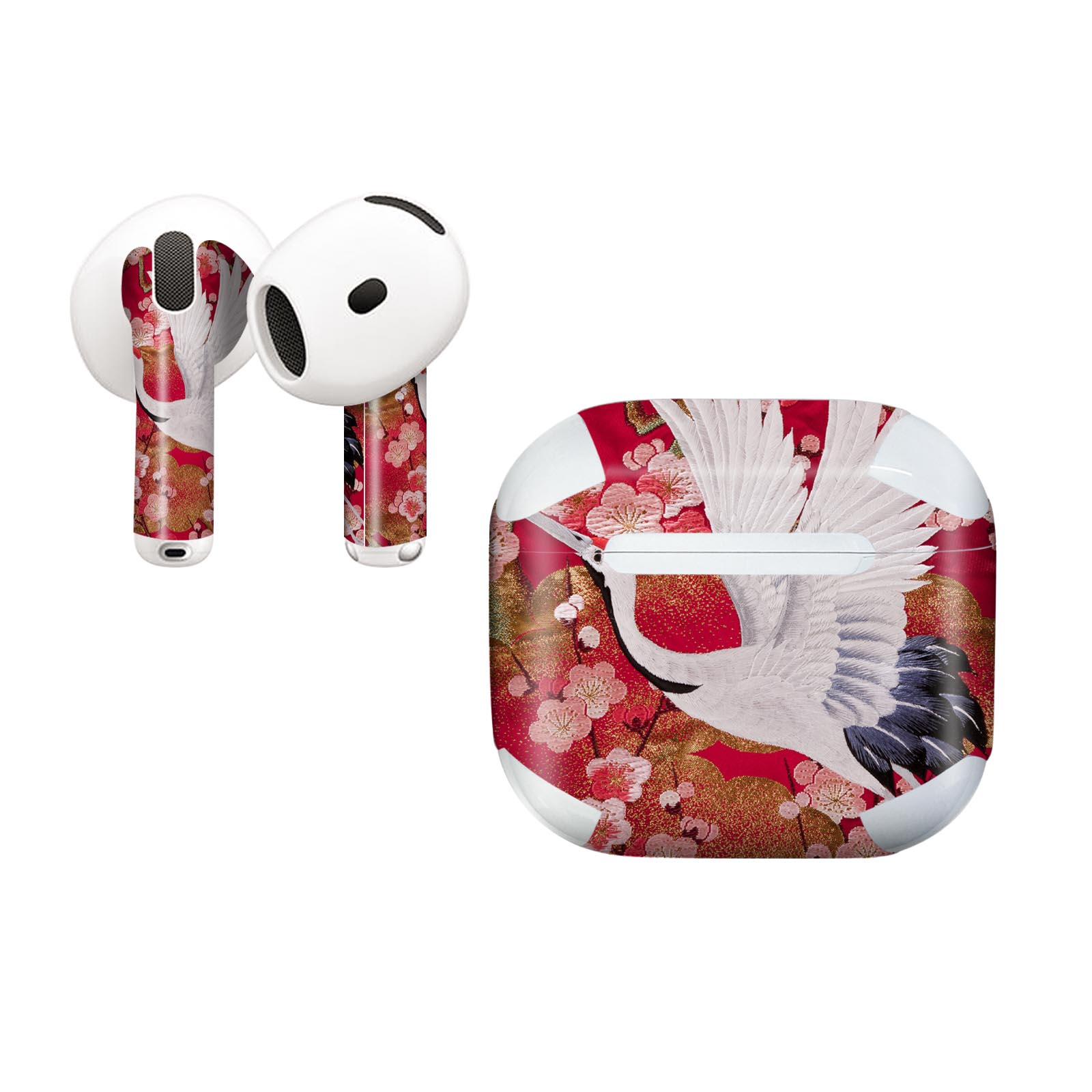 AirPods4 用 オシャレに着飾るデザインステッカー