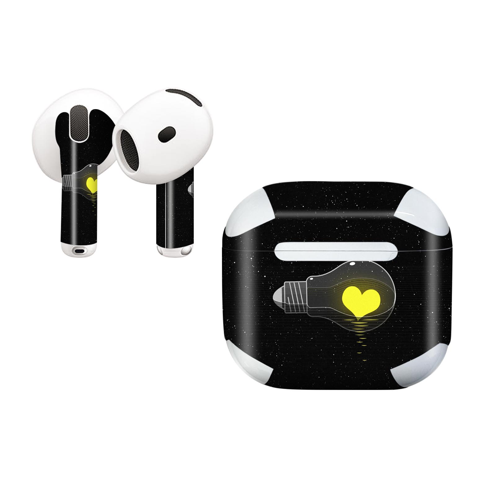 AirPods4 用 オシャレに着飾るデザインステッカー