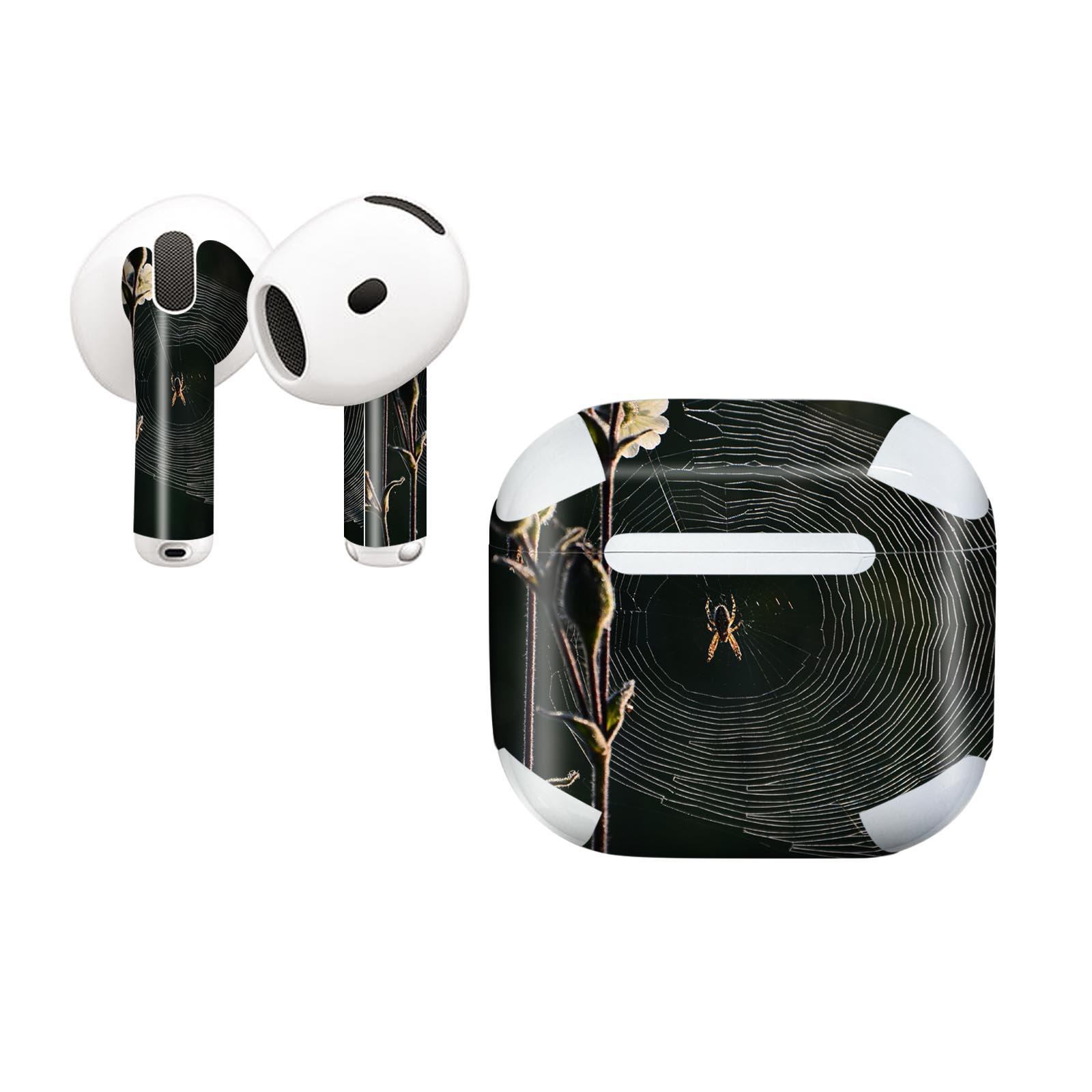 AirPods4 用 オシャレに着飾るデザインステッカー