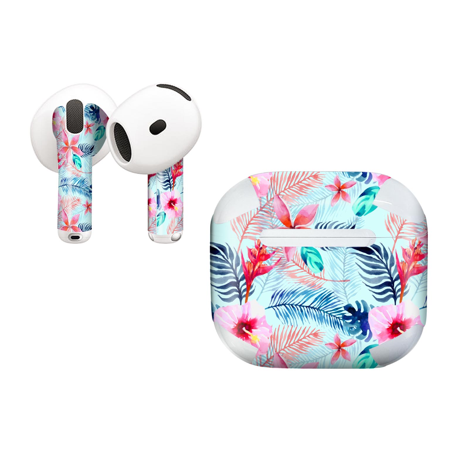 AirPods4 用 オシャレに着飾るデザインステッカー