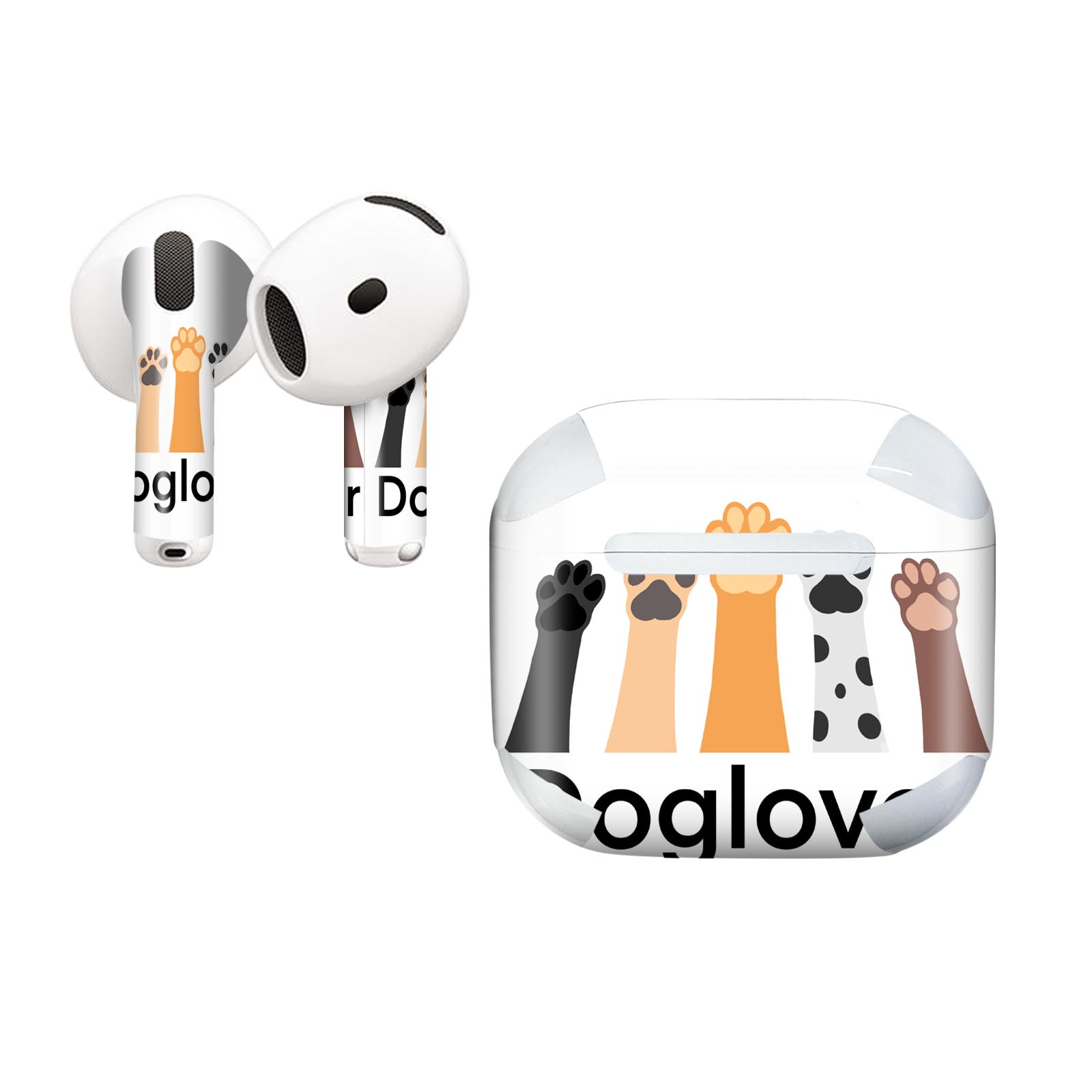 AirPods4 用 オシャレに着飾るデザインステッカー